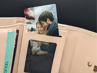 Foto-Kalender im Geldbeutel – personalisiertes Geschenk zum Mitnehmen