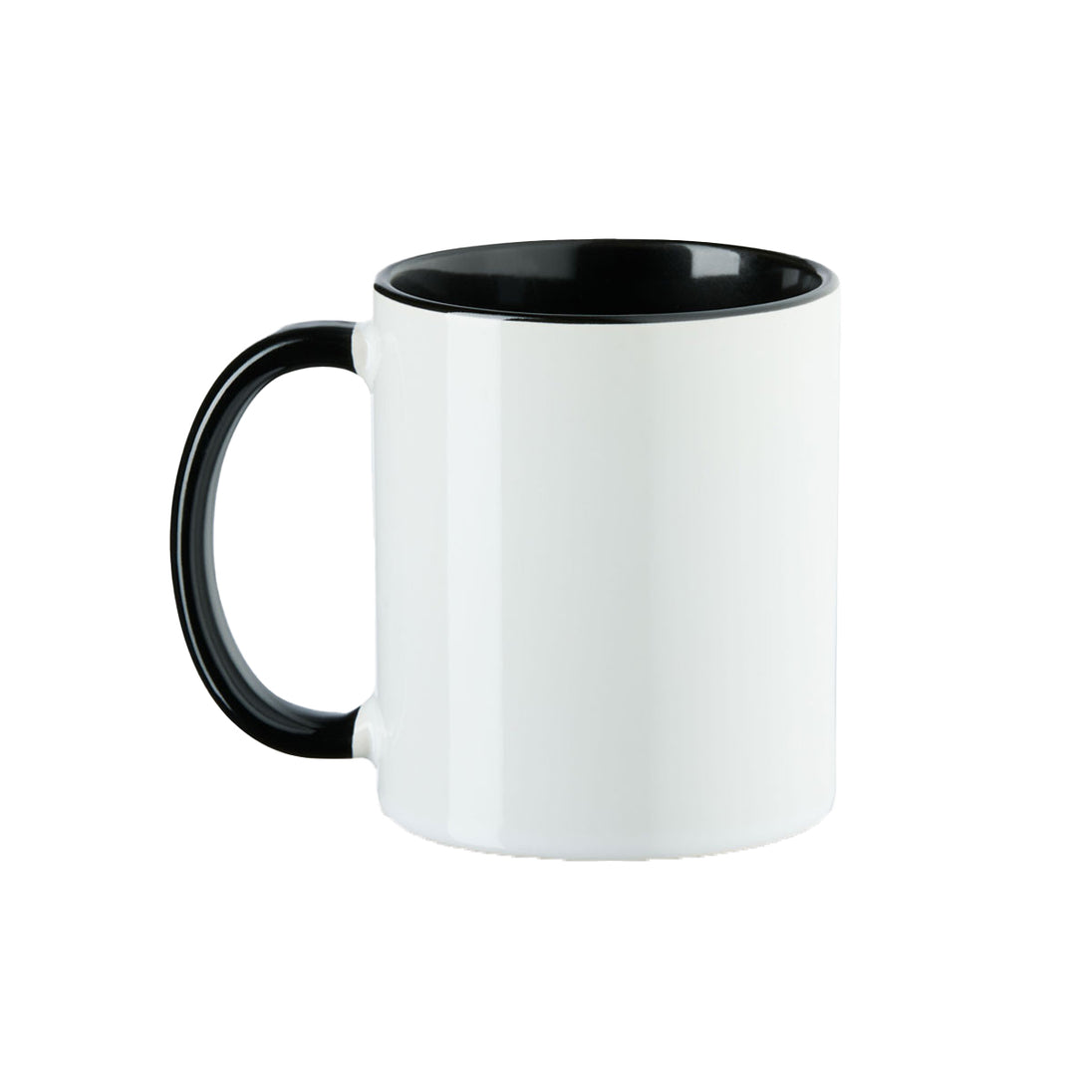 Sublimationstasse mit Wunschmotiv – elegant in Schwarz und Weiß