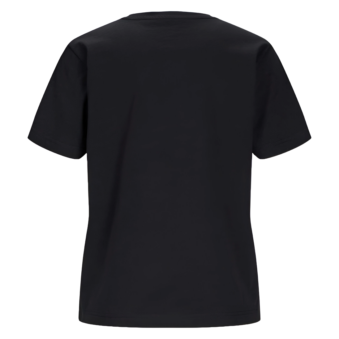 Damen T-Shirt Grace in Schwarz – Rückansicht, personalisierbar