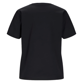 Damen T-Shirt Grace in Schwarz – Rückansicht, personalisierbar