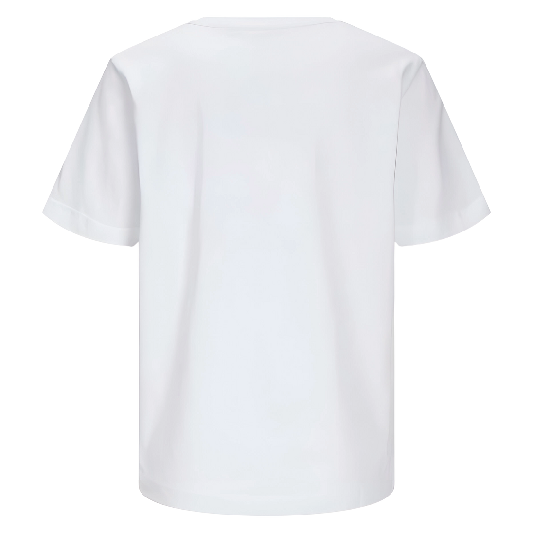 Damen T-Shirt Grace in Weiß – Rückansicht, Bio-Baumwolle