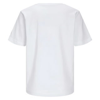 Damen T-Shirt Grace in Weiß – Rückansicht, Bio-Baumwolle