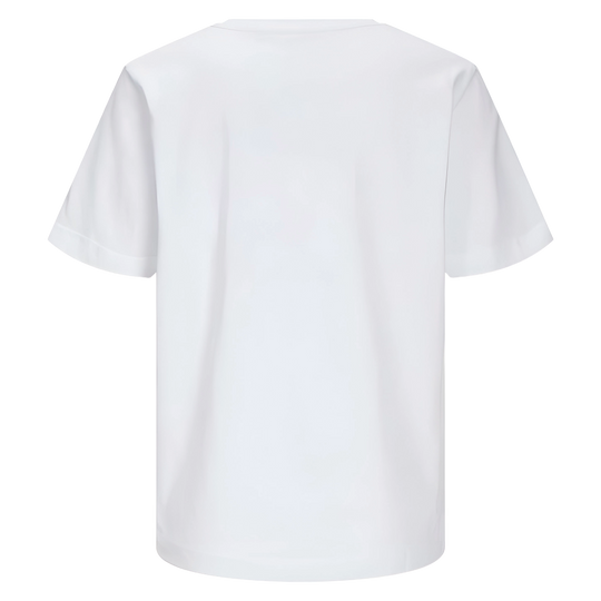 Damen T-Shirt Grace in Weiß – Rückansicht, Bio-Baumwolle