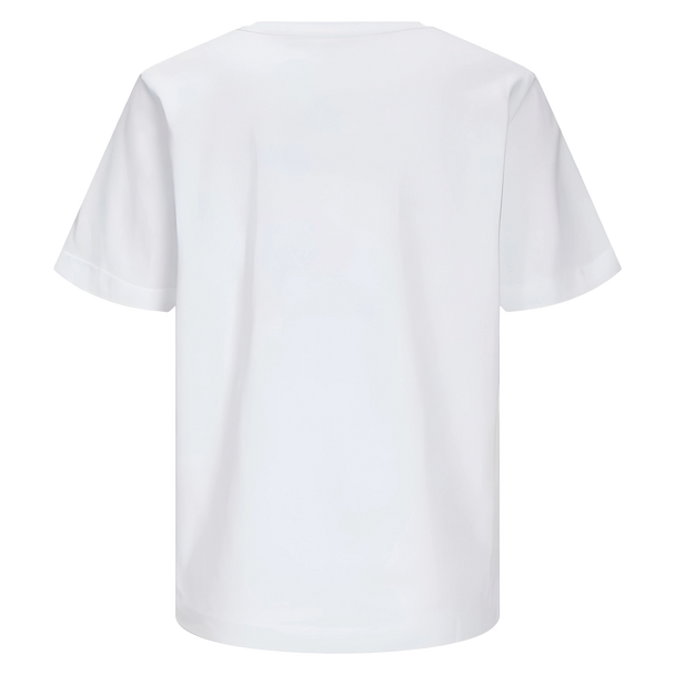 Damen T-Shirt Grace in Weiß – Rückansicht, Bio-Baumwolle