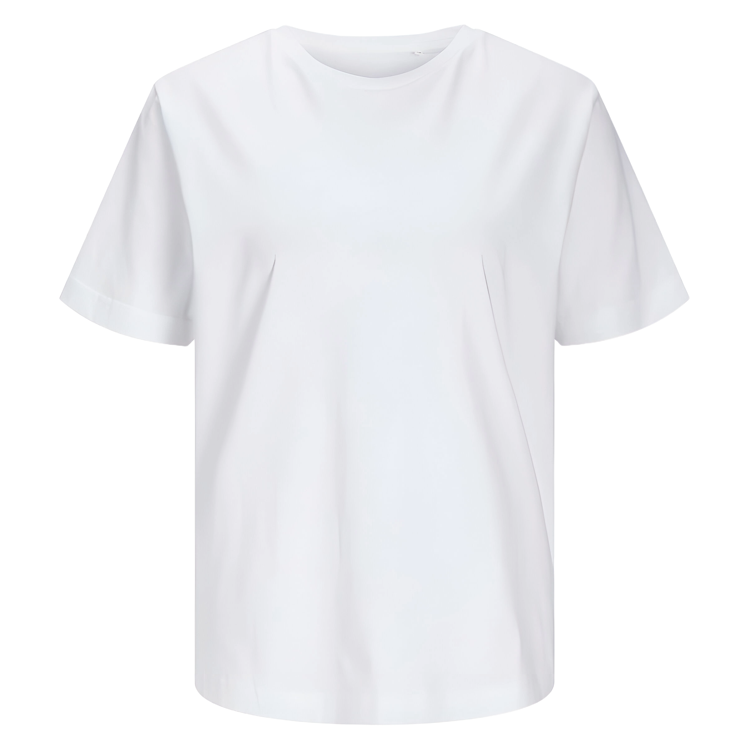 Damen T-Shirt Grace in Weiß mit Wunschtext – Vorderansicht