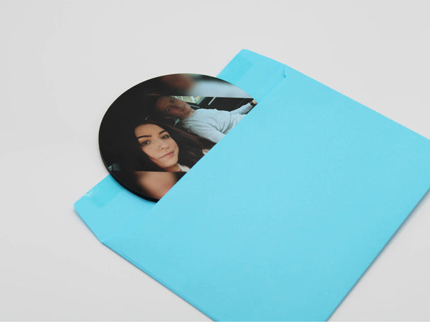 Geschenkverpackung optional. Fotomagnet als Geschenk verpackt – liebevoll & persönlich