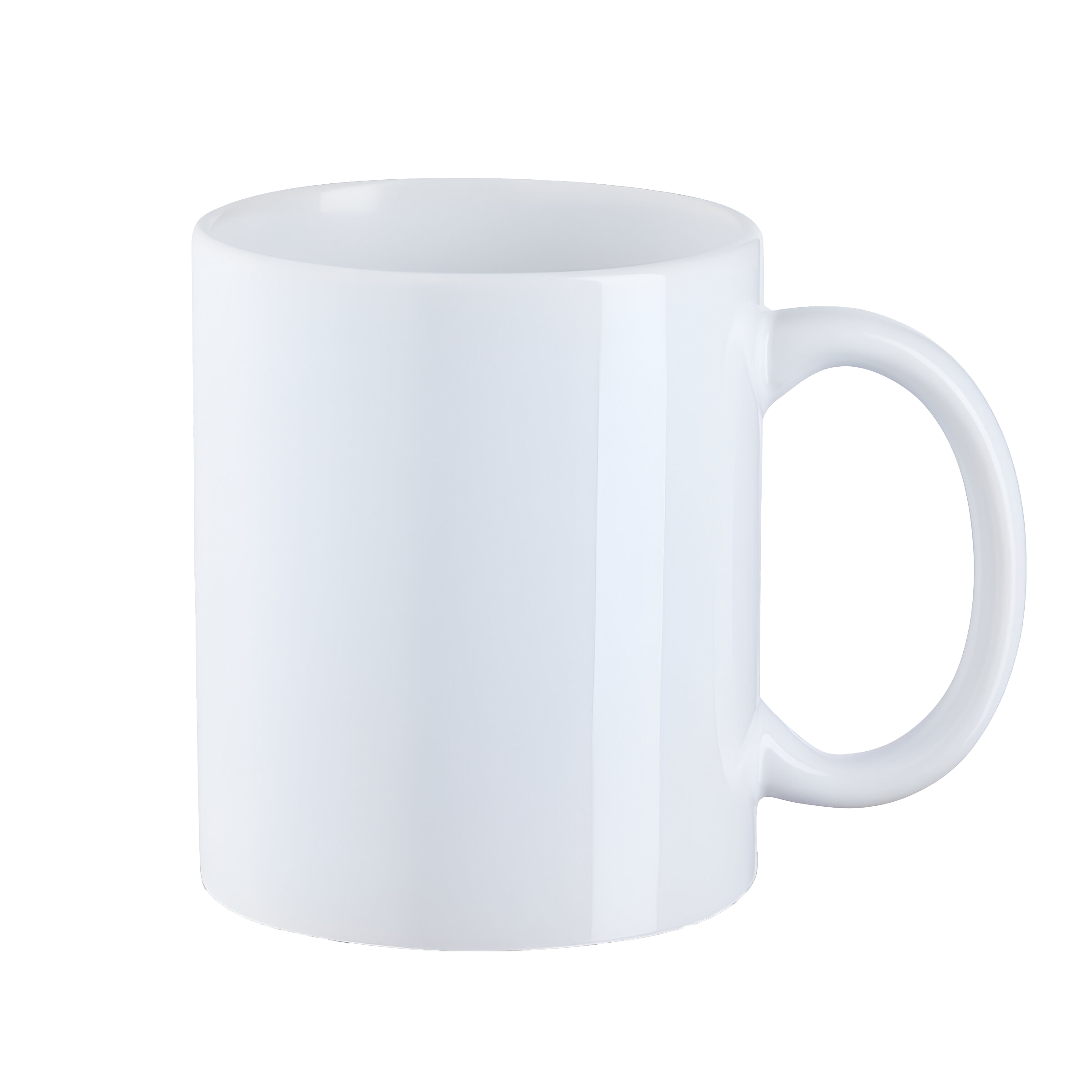 Personalisierte Tasse mit Wunschmotiv – hochweiß und spülmaschinenfest