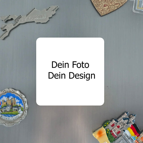 Personalisierter Fotomagnet mit eigenem Design – Dein Foto, dein Stil