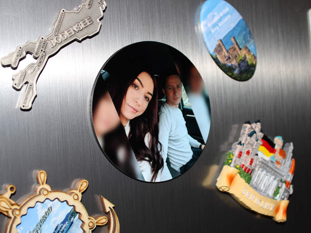 Lifestyle-Foto – Magnet mit Familienfoto